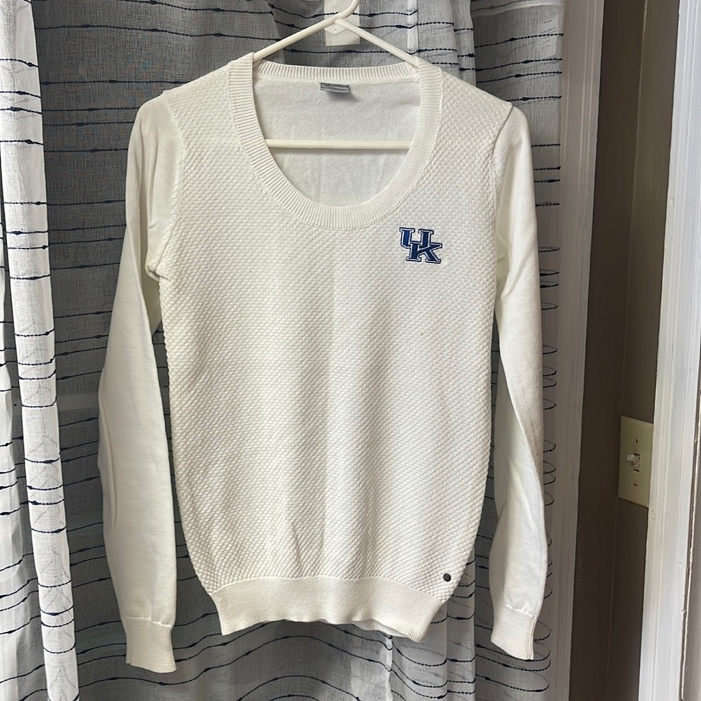 White UK sweater